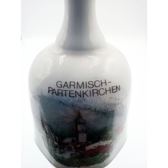 Bell West Germany Kleiber Garmisch-Partenkirchen Porcelain Gold Accents 4" - Picture 5 of 16